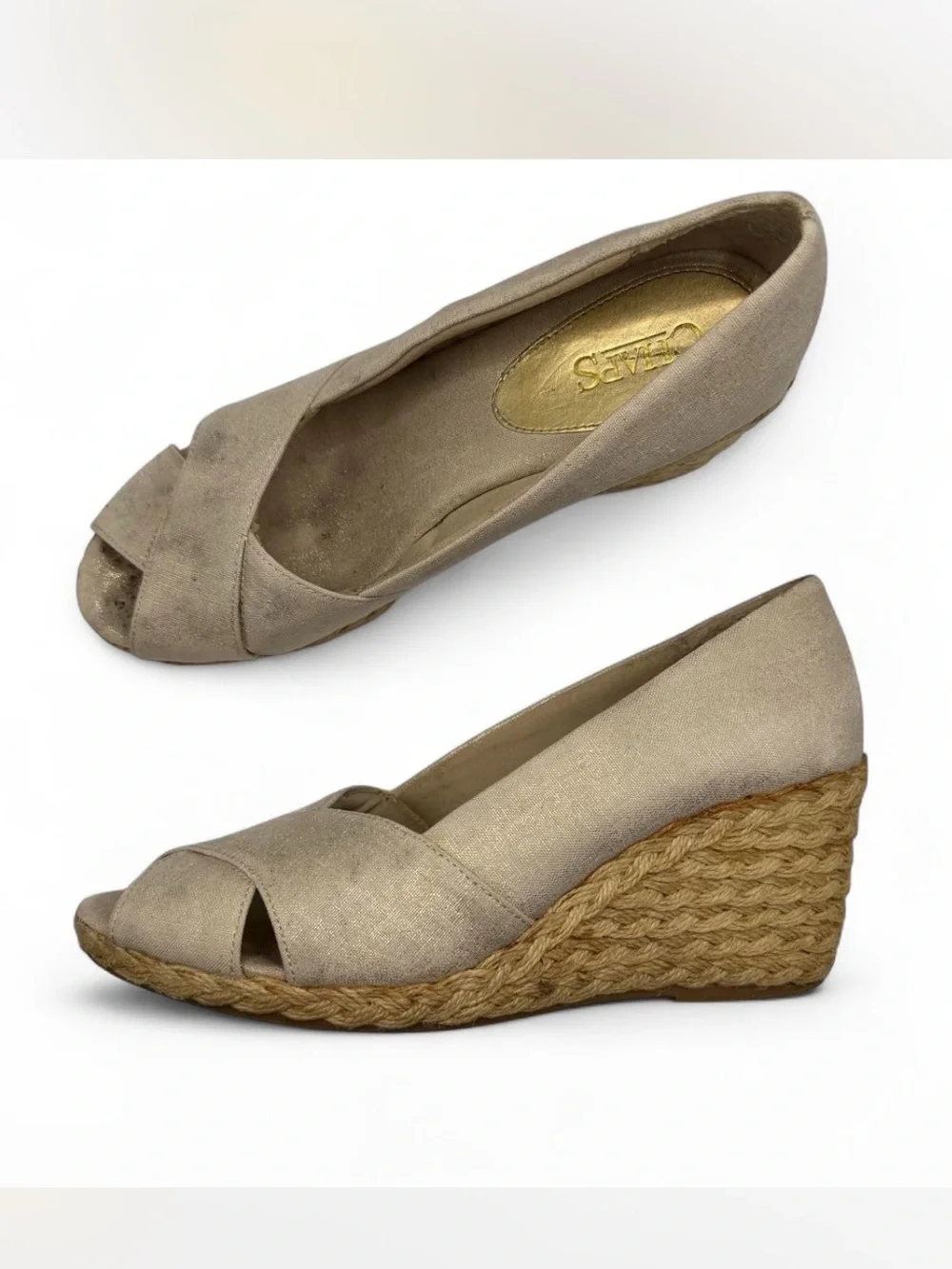 Chaps Dakoda Espadrille Wedge Sandal